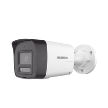 [PROTECCIÓN ACTIVA] Bala IP 4 Megapixel / Lente 2.8 mm / Dual Light (30 mts IR + 20 mts Luz Blanca)  / Audio de Dos Vías /  Luz Intermitente y Alerta de Audio / Micrófono Integrado / ACUSENSE Lite / Exterior IP67 / H.265 / PoE / ONVIF