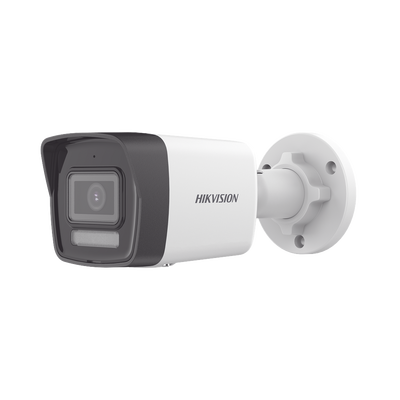 [Dual Light] Bala IP 4 Megapixel / Lente 2.8 mm / 30 mts IR + 30 mts Luz Blanca / Micrófono Integrado / ACUSENSE Lite / Exterior IP67 / H.265 / PoE / ONVIF / Micro SD