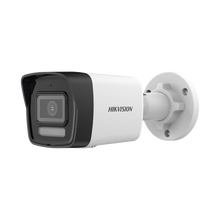 Bala IP 6 Megapixel / Lente 2.8 mm / Dual Light (30 mts IR + 20 mts Luz Blanca) / Micrófono Integrado / ACUSENSE Lite / Exterior IP67 / H.265 / PoE / ONVIF