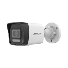 [Dual Light] Bala IP 8 Megapixel (4K) / Lente 2.8 mm / 30 mts IR + 30 mts Luz Blanca / Micrófono Integrado / ACUSENSE Lite / Exterior IP67 / H.265 / PoE / ONVIF / Micro SD