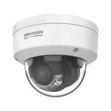 Domo IP 4 Megapixel / ACUSENSE Lite (Detección de Movimiento en Humanos y Vehículos) / Lente 2.8 mm / Luz Blanca 30 mts / Exterior IP67 / IK08 / Micrófono Integrado / WDR 120 dB / PoE / MicroSD