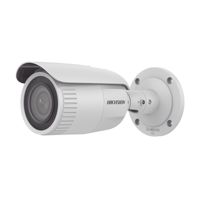 Bala IP 4 Megapixel / Lente Mot. 2.8 - 12 mm / 30 mts IR / H.265+ / Exterior IP67 / WDR 120 dB / Metal  / PoE / ONVIF