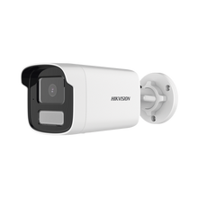 [Dual Light] Bala IP 8 Megapixel  (4K) / Lente 4 mm / 50 mts IR + 50 mts Luz Blanca / Micrófono Integrado / ACUSENSE Lite / Exterior IP67 / H.265 / PoE / ONVIF / Micro SD