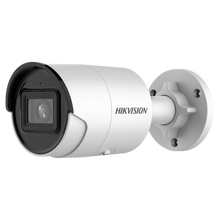 Bala IP 2 Megapixel / Lente 2.8 mm / 40 mts IR EXIR / ACUSENSE (Evita Falsas Alarmas) / Exterior IP67 / WDR 120 dB / PoE / Micrófono Integrado / Metal  / MicroSD / ONVIF / ACUSEARCH