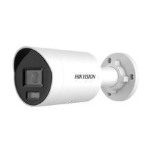 [Dual Light + ColorVu] Bala IP 4 Megapixel / Lente 2.8 mm / 40 mts IR + 40 mts Luz Blanca /  Microfono Integrado / Exterior IP67 /   WDR 130 dB / Videoanaliticos (Filtro de Falsas Alarmas) / Captura Facial /  PoE / ACUSEARCH