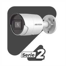 Bala IP 6 Megapixel / Lente 2.8 mm / 40 mts IR EXIR /Exterior IP67 / WDR 120 dB / PoE / Micrófono Integrado / Videoanaliticos (Filtro de Falsas Alarmas) / Metal / MicroSD / ONVIF / ACUSEARCH