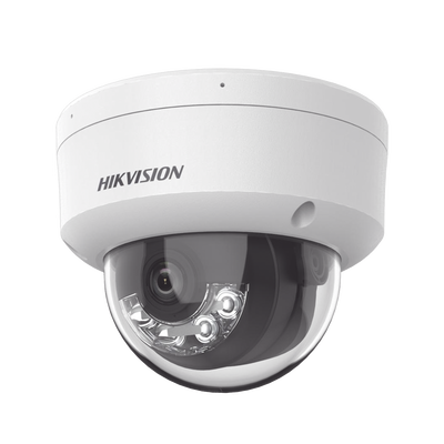 [Dual Light + 2 Micrófonos Integrados] Domo IP 4 Megapixel / Lente 2.8 mm / 30 mts Luz Blanca + 30 mts IR / ACUSENSE / Exterior IP67 / IK10 / WDR 120 dB / PoE / ONVIF / Micro SD / Metal / ACUSEARCH