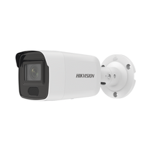 Bala IP 8 Megapixel / Lente 2.8 mm / 40 mts IR / Exterior IP67 / PoE / DARKFIGHTER / Alarmas y Audio I/O / ONVIF / Micro SD / 4 Analíticos: AcuSense, Deteccion Facial, Conteo de Personas por Cruce y Zona