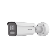 Bala IP 4 Megapixel / Lente Mot. 2.7 a 13.5 mm / Dual Light (60 mts IR + 60 mts Luz Blanca ) / Darkfighter S / Exterior IP67  / IK10 / WDR 130 dB / 4 Analíticos: AcuSense, Deteccion Facial, Conteo de Personas por Cruce y Zona