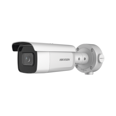 Bala IP 5 Megapixel / Lente Mot. 2.7 a 13.5 mm / 60 mts IR EXIR / Exterior IP67 / IK10 / WDR 120 dB / PoE + / AcuSense / Videoanaliticos Integrados / MicroSD