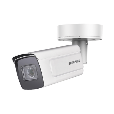 Bala IP 2 Megapixel / 50 mts IR EXIR / Exterior IP67 / IK10 / WDR (140dB) / PoE + / Entrada de Alarma y Audio / Lente Mot. 2.8 a 12 mm / MicroSD