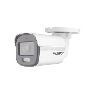 [Dual Light + ColorVu] Bala TURBOHD 2 Megapixel (1080p) / Lente 2.8 mm / 20 mts IR + 20 mts Luz Blanca / Gran Angular 105° / Exterior IP67 / Micrófono Integrado / dWDR / 4 Tecnologías