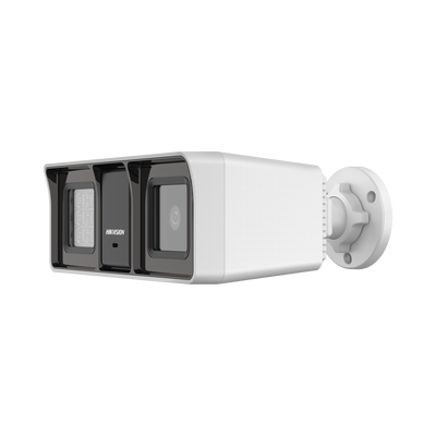 [Dual Light + ColorVu] Bala TURBOHD 3K (5 Megapixel) / Lente 2.8 mm / 60 mts IR + 60 mts Luz Blanca / Gran Angular 104.9° / Exterior IP67 / Micrófono Integrado / dWDR / 4 Tecnologías