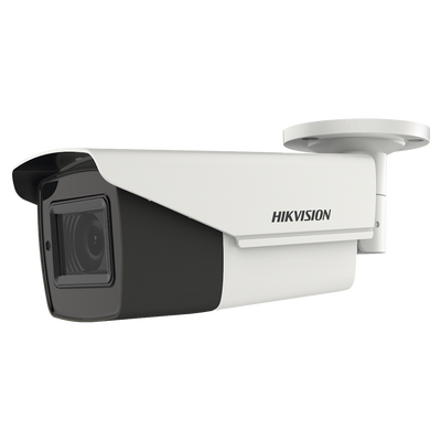 Bala TURBOHD 4K (8 Megapixeles) / Lente Mot. 2.7 a 13.5 mm / IR EXIR Inteligente 80 mts / Exterior IP67 / Soporta 12 Vcc & 24 VCA / dWDR