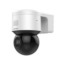 Domo PTZ IP 4 Megapixel / 4X Zoom Óptico / 50 mts IR EXIR / Luz Estroboscópica / Sirena Integrada / WDR 120 dB / PoE+ / IP66 / Ultra Baja Iluminación / Micrófono y Bocina Interconstruido / Micro SD