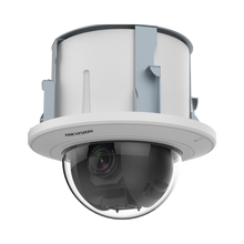 Domo PTZ IP 2 Megapixel / 25X Zoom / Uso en Plafon / ACUSENSE / DARKFIGHTER  / IK10 / Entrada y Salida de Audio y Alarmas / WDR 120 dB /  HLC / EIS / PoE+ / Metal / microSD