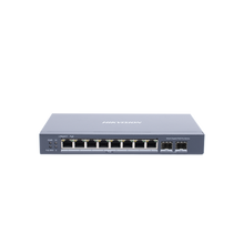 Switch Gigabit PoE+ / Administrable / 8 Puertos Gigabit PoE+ / 2 Puertos SFP / Configuración Remota desde Hik-PartnerPro / PoE Hasta 300 Metros / 110 W