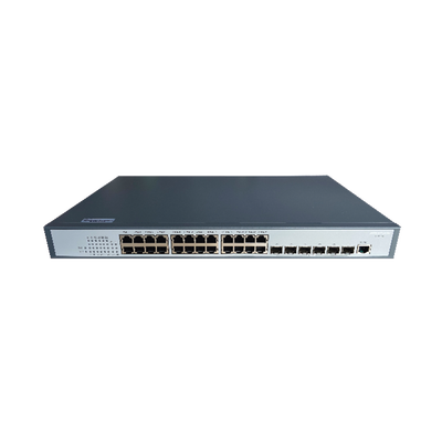 Switch Core Gigabit / Administrable Capa 3 / 24 Puertos 1000 Mbps / 6 Puertos SFP+ 10 G de Uplink / IGMP / VLAN / GRMP