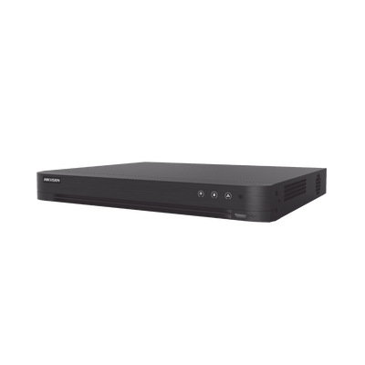 DVR 32 Canales TurboHD + 2 Canales IP / 2 Megapixel (1080p) Lite / Acusense (Evita Falsas Alarmas) / Audio por Coaxitron / H.265+ / Salida de Video en Full HD