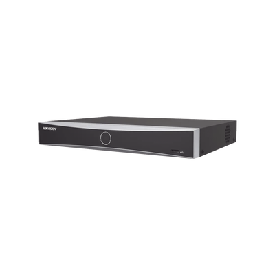 NVR 12 Megapíxel (4K) / 8 canales IP / AcuSense (Evita Falsas Alarmas)  / Reconocimiento Facial / 1 Bahía de Disco Duro / HDMI en 4K / Sin Puertos PoE