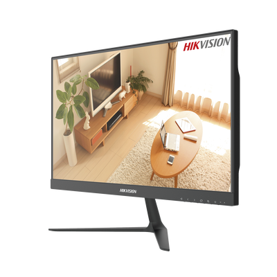 Monitor LED Full HD (1920 X 1080) de 21.5" / Ideal para CCTV, Oficina y Hogar / Entrada HDMI-VGA / Montaje VESA (75 X 75) / Uso 16/7 / Backlight E-LED / Ultra Delgado