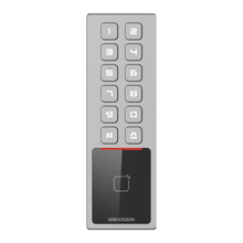 Teclado Exterior Antivandálico IP65 & IK08 / Administrable en la Nube / Alta y Baja de Passwords Remotamente con Horarios / Acceso por PIN o Tarjeta MIFARE