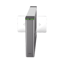 Torniquete Swing CENTRAL para Ampliar Numero de Carriles / Incluye Panel y Lectores de Tarjeta / TCP/IP Administrable por iVMS-4200 (Requiere Torniquete Izquierdo) / Carril de 90 cms / 6,000,000 MCBF / 12 Pares de IR