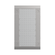 Base PRINCIPAL para Torniquetes de la serie DS-K3B501 y DS-K3B601 / 1 Carril de 90 cms