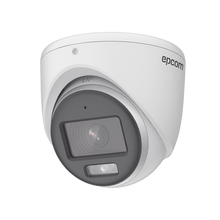 [ColorVu] Turret TURBOHD 3K (5 Megapixel) / Lente 2.8 mm / Micrófono Integrado / Imagen a Color 24/7 / 20 mts Luz Blanca / Exterior IP67 / dWDR / 4 Tecnologías