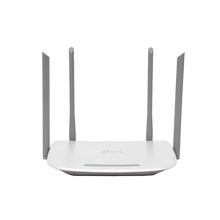 Router Inalámbrico ISP doble banda AC, 2.4 GHz y 5 GHz Hasta 1167 Mbps, 4 antenas externas omnidireccional, 3 Puertos LAN 10/100/1000 Mbps, 1 Puerto WAN 10/100/1000 Mbps