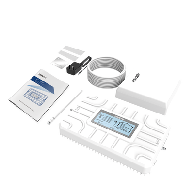 Kit Amplificador de Señal Celular 5G / Mejora las llamadas convencionales y VoLTE / Soporta los datos de las tecnologías 2G, 3G, 4G y 5G de TELCEL, AT&T, MOVISTAR y OMV de Altán / Cubre hasta 300 m2.