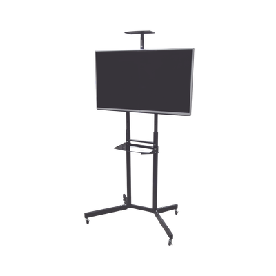 Soporte de Pantalla con Ruedas / Compatible con Monitores dee 32 "a 65" / Base para Colocar Accesorios Adicionales / Vesa 600 x 400