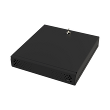 Gabinete Metálico para DVR/NVR. Tamaño Max. de DVR/NVR: 445 x 88 x 400mm (An.xAl.xProf.). Compatible con Fuente SLIM.