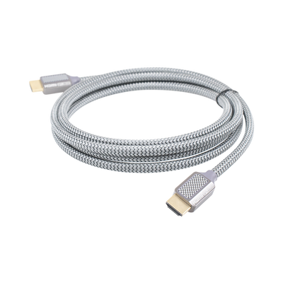 Cable HDMI de Alta Resolución en 8K / Versión 2.1 / 2 Metros de Longitud (6.56 ft) / Recomendado para Audio eARC / Dolby Atmos