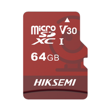 Memoria microSD / Clase 10 de 64GB / Especializada Para Videovigilancia (Uso 24/7) / Compatibles con cámaras HIKVISION y Otras Marcas / 95 MB/s Lectura / 40 MB/s Escritura