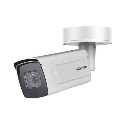 Bala IP 2 Megapixel / Lente Mot. 2.8 a 12 mm / Conteo de Personas / WDR 140 dB / DARKFIGHTER /Exterior IP67 / IK10 / IR 50 mts / Detección Facial / Búsqueda por Atributos / Micro SD