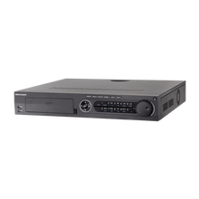 DVR 32 Canales TurboHD + 32 Canales IP / 8 Megapixel (4K) / 4 Bahías de Disco Duro / RAID 0,1,5,6,10 / POS / Videoanalisis / 16 Entradas de Alarma / 2 Salidas HDMI