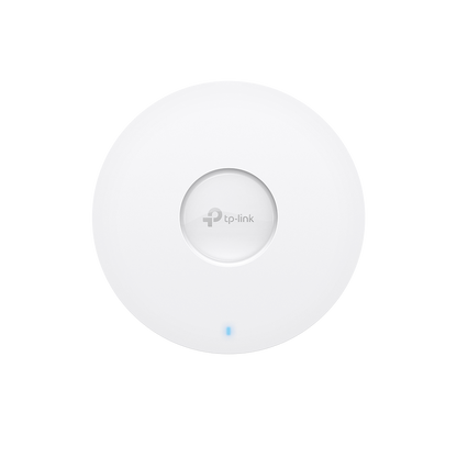 Access Point TP-Link para interior Wi-Fi 6 EAP653 AX3000 MU-MIMO 1 puerto gigabit PoE+ Omada Mesh SDN HE160 sin adaptador AC