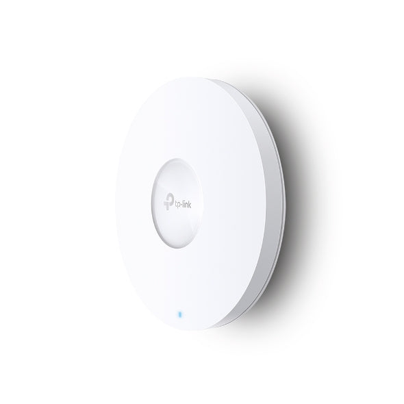 Access Point TP-Link para interior Wi-Fi 6 EAP653 AX3000 MU-MIMO 1 puerto gigabit PoE+ Omada Mesh SDN HE160 sin adaptador AC