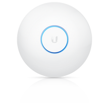 Access Point para interior Ubiquiti UAP-AC-LR UniFi Wi-Fi AC1300 1 puerto RJ45 gigabit 802.3af/A PoE pasivo MIMO 2x2 TX power 22 dBm