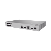 Switch Gigabit Administrable PoE Capa 2 / 8 puertos 10/100/1000 Mbps (PoE) / 4 Puertos SFP Uplink / 125W / PoE Perpetuo / Administración Nube Gratis