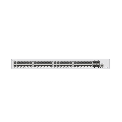 Switch Gigabit Administrable Capa 3 / 48 puertos 10/100/1000 Mbps / 4 Puertos SFP+ Uplink / iStack / Administración Nube Gratis