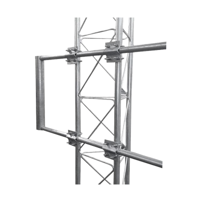 Brazo Uso Rudo para Torre STZ Galvanizado Electrolítico de 170 x 60 cm Tubo 2" Ced 30.