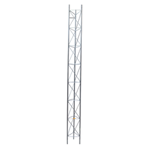 Tramo de Torre Arriostrada de 3m x 35cm, Galvanizado por Electrólisis, Hasta 45 m de Elevación. Zonas Secas.