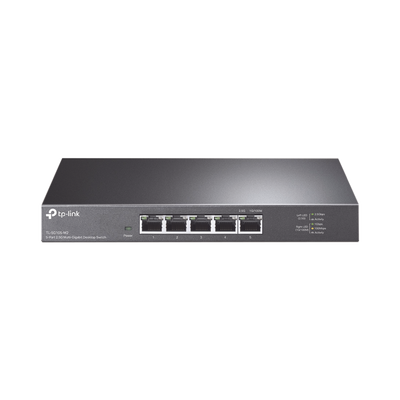 Switch Gigabit no administrable de 5 puertos 100 Mbps/ 1 Gbps/ 2.5 Gbps ideal para WiFi 6