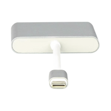 Adaptador Multipuerto USB-C 3.1 A HDMI 4K / USB 3.0 / USB – C /  Alta Velocidad de Transmisión de Datos / Admite Carga Rápida (PD) en el Puerto USB – C