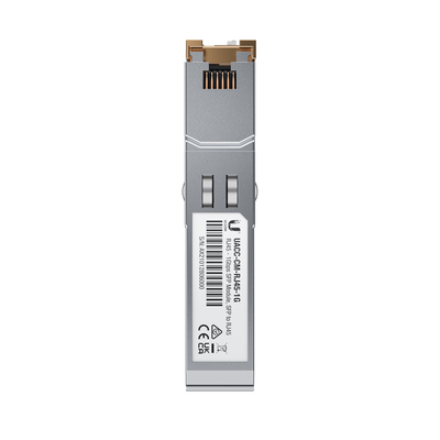 UFiber Módulo de fibra SFP convertidor a cobre RJ45 10/100/1000 Mbps, distancia hasta 100 m