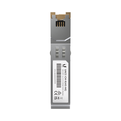 UFiber Tranceptor convertidor de SFP+ a RJ45, velocidades 10/5/2.5/1G