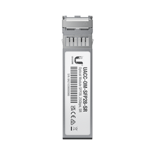 Transceptor de fibra óptica multimodo SFP28 hasta 25 Gbps con 2 conectores LC, hasta 100 mts