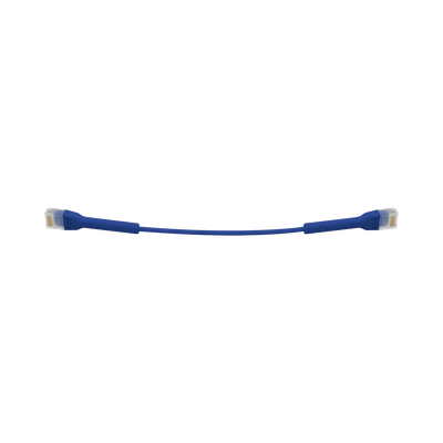 UniFi Ethernet Patch Cable Cat6 de 22 cm, color azul